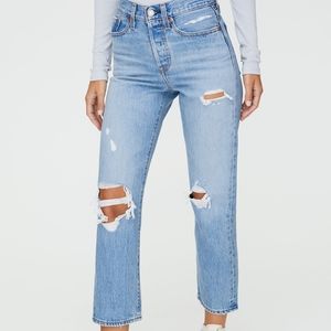 Levi's Straight Wedgie Jeans